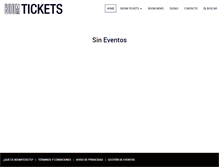 Tablet Screenshot of boomtickets.com